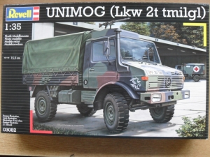 REVELL 1/35 03082 UNIMOG Lkw 2t tmilgl